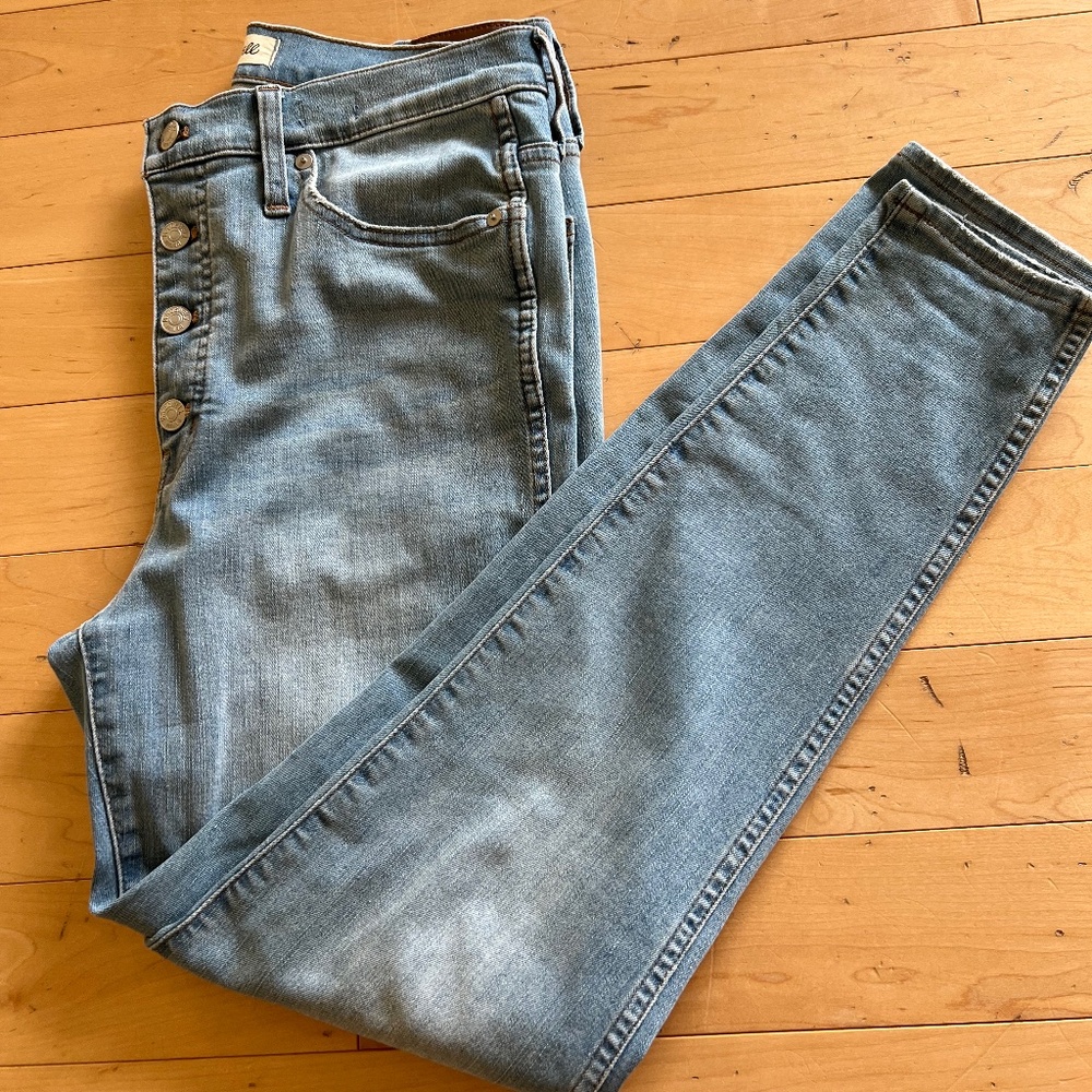 Madewell High Rise Skinny Jean Size 30